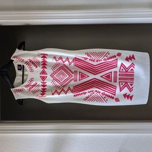Aztec design dress